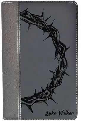 Personalized NIV Personal Bible with Crown of Thorns | Large Print (Black) Personalized NIV Personal Bible with Crown of Thorns | Large Print (Black)