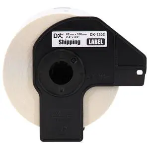 Genuine DK-12023PK Die-Cut Shipping Paper Labels, Long Lasting Reliability, 300 Labels Per Roll, (3) Rolls per Box, White (DK12023PK) Genuine DK-12023PK Die-Cut Shipping Paper Labels, Long Lasting Reliability, 300 Labels Per Roll, (3) Rolls per Box, White (DK12023PK)