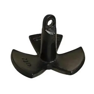 Black PVC Vinyl Coated River Anchor | Durable Scratch-Resistant Finish | Secure Hold in Mud, Sand & Gravel | Available in 830 lb for Small to Large Boats Black PVC Vinyl Coated River Anchor | Durable Scratch-Resistant Finish | Secure Hold in Mud, Sand & Gravel | Available in 830 lb for Small to Large Boats