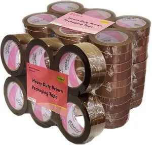 Sealing Tape - 1 Box of Premium (36 Roll of 110 Yards) 36x330 Feet Long 2" Wide Brown Shipping Packaging Tape Sealing Tape - 1 Box of Premium (36 Roll of 110 Yards) 36x330 Feet Long 2" Wide Brown Shipping Packaging Tape