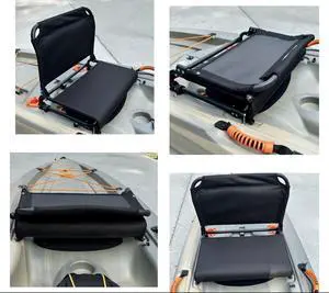 Kayak Seat Replacement Upgrade Kit for Tamarack Tahoma Tioga Spitfire Kenai - Foldable Back Support with Cushioned Base - Seat and All Hardware Kayak Seat Replacement Upgrade Kit for Tamarack Tahoma Tioga Spitfire Kenai - Foldable Back Support with Cushioned Base - Seat and All Hardware
