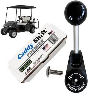 EZGO TXT RXV Golf Cart Forward Reverse Shift Lever Handle - E-Z-GO Accessories & Parts - Ergonomic Shifter Knob Upgrade - Direct Replacement EZ Shift for Golf Cart (Premier) EZGO TXT RXV Golf Cart Forward Reverse Shift Lever Handle - E-Z-GO Accessories & Parts - Ergonomic Shifter Knob Upgrade - Direct Replacement EZ Shift for Golf Cart (Premier)