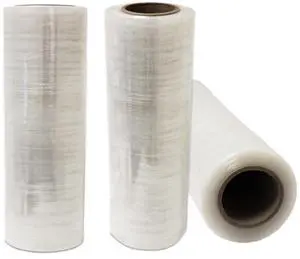 8 Rolls 18" x 1500 FT Pre-Stretched Stretch Wrap 33 Gauge (80G Equivalent) Clear Hand Shrink Pallet Wrap Film for Moving and Warehouse 8 Rolls 18" x 1500 FT Pre-Stretched Stretch Wrap 33 Gauge (80G Equivalent) Clear Hand Shrink Pallet Wrap Film for Moving and Warehouse
