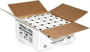 UNV35763 Single-Ply Thermal Paper Rolls, 3 1/8" x 230 ft, White (Case of 50) UNV35763 Single-Ply Thermal Paper Rolls, 3 1/8" x 230 ft, White (Case of 50)