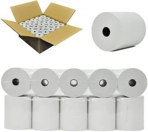 Cash Register Paper 3 1/8 x 200 Thermal Rolls 50 Pack Works With Star Micronics TSP143IIIU USB Receipt Printer Paper Clover Station BPA Free From Cash Register Paper 3 1/8 x 200 Thermal Rolls 50 Pack Works With Star Micronics TSP143IIIU USB Receipt Printer Paper Clover Station BPA Free From