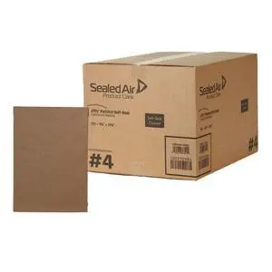 Jiffy Padded Shipping Mailers, Case of 100, Self Seal Heavy Duty Recycled Cushioned Mailing Envelope, #4-9.5" x 14.5", Kraft Jiffy Padded Shipping Mailers, Case of 100, Self Seal Heavy Duty Recycled Cushioned Mailing Envelope, #4-9.5" x 14.5", Kraft