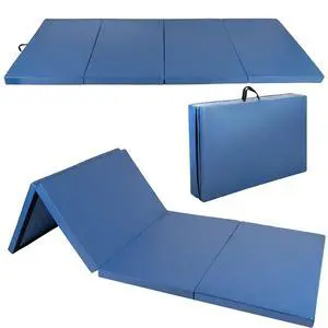 4'x8'x2 Thick Folding Gymnastics Exercise Mat Aerobics Stretching Yoga Mats 4'x8'x2 Thick Folding Gymnastics Exercise Mat Aerobics Stretching Yoga Mats