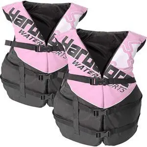 2 Pack Hardcore Coast Guard Type III PFD for Adults; Life Jacket Paddle Vest for Adults; Life Vest Flotation Device; Jet ski, Wakeboard, Kayak; Extra Life Jacket for Pontoon Boat 2 Pack Hardcore Coast Guard Type III PFD for Adults; Life Jacket Paddle Vest for Adults; Life Vest Flotation Device; Jet ski, Wakeboard, Kayak; Extra Life Jacket for Pontoon Boat