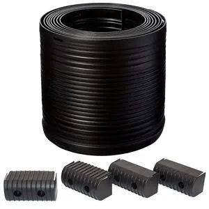 Bunk Wrap Kit 23050-BK, 16-ft Roll of 2x4-in Bunk Wrap with Endcaps, Black | Replaces carpet on boat, pontoon and PWC trailers and lifts, high-impact plastic, reduces loading force, hardware included Bunk Wrap Kit 23050-BK, 16-ft Roll of 2x4-in Bunk Wrap with Endcaps, Black | Replaces carpet on boat, pontoon and PWC trailers and lifts, high-impact plastic, reduces loading force, hardware included