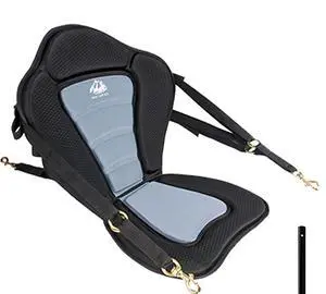 Paddle Boards Detachable Universal Paddleboard Kayak Seat| Adjustable Design, Soft Cushion Back Support for Inflatable SUPs, Kayaks, Canoes, Rowboats, Fishing Boats Paddle Boards Detachable Universal Paddleboard Kayak Seat| Adjustable Design, Soft Cushion Back Support for Inflatable SUPs, Kayaks, Canoes, Rowboats, Fishing Boats