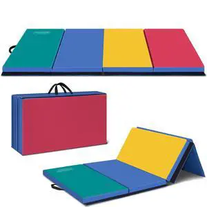 3'x6'x2 Thick Folding Gymnastics Exercise Mat Aerobics Stretching Yoga Mats 3'x6'x2 Thick Folding Gymnastics Exercise Mat Aerobics Stretching Yoga Mats