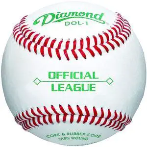 Diamond Dol-1 Official League Leather Baseballs 12 Ball Pack Diamond Dol-1 Official League Leather Baseballs 12 Ball Pack