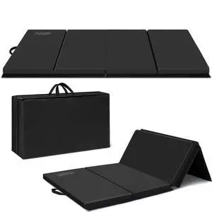 3'x6'x2 Thick Folding Gymnastics Exercise Mat Aerobics Stretching Yoga Mats 3'x6'x2 Thick Folding Gymnastics Exercise Mat Aerobics Stretching Yoga Mats