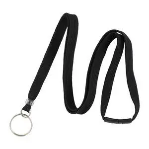 Bulk 100 Pack - Heavy Duty Breakaway Lanyards for Keys and ID Badges with Key Chain Split Ring - Break-Away Clasp and Keychain Keyring/Badge Holder Attachment (Black) Bulk 100 Pack - Heavy Duty Breakaway Lanyards for Keys and ID Badges with Key Chain Split Ring - Break-Away Clasp and Keychain Keyring/Badge Holder Attachment (Black)