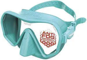 Pura Frameless Single-Lens Silicone Diving Mask | Antifog Low Volume Mask for Diving and Snorkeling with 3D Buckle Pura Frameless Single-Lens Silicone Diving Mask | Antifog Low Volume Mask for Diving and Snorkeling with 3D Buckle