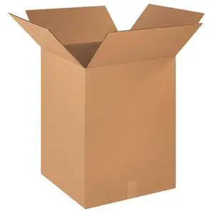 18"W x 18"L x 24"H (15-Pack) Large Shipping Boxes | Kraft Corrugated Cardboard Boxes for Packing, Moving and Storage, Multi Purpose Use | Single-Wall, 65 lbs 18"W x 18"L x 24"H (15-Pack) Large Shipping Boxes | Kraft Corrugated Cardboard Boxes for Packing, Moving and Storage, Multi Purpose Use | Single-Wall, 65 lbs