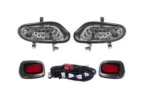 VPAHub EZGO TXT 2014+ Freedom LED Basic Light Kit 48V, 2 LED headlight, 2 LED taillight, 1 Basic wiring harness, instruction & hardware included VPAHub EZGO TXT 2014+ Freedom LED Basic Light Kit 48V, 2 LED headlight, 2 LED taillight, 1 Basic wiring harness, instruction & hardware included