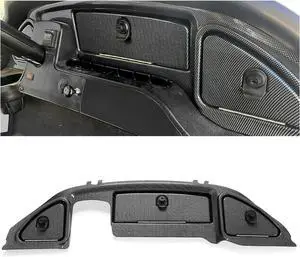 Dash Cover Compatible with 2008.5-Up Club Car Precedent Tempo Onward Golf Cart Carbon Fiber Three Door Dashboard Cover Dash Cap Dash Cover Compatible with 2008.5-Up Club Car Precedent Tempo Onward Golf Cart Carbon Fiber Three Door Dashboard Cover Dash Cap