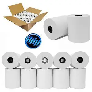 3 1/8" x 190' (50 POS Rolls) Bpa Free Thermal Receipt Printer Paper 318190 3 1/8" x 190' (50 POS Rolls) Bpa Free Thermal Receipt Printer Paper 318190