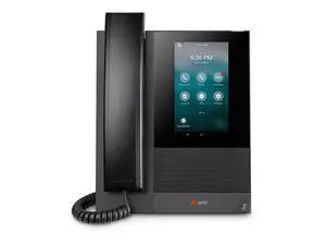 Poly CCX 400 Desktop Business Media Phone (Polycom) - with Handset - Open SIP - Power Over Ethernet (POE) - 5-Inch Color Touchscreen - Works with Zoom, Teams, & More Poly CCX 400 Desktop Business Media Phone (Polycom) - with Handset - Open SIP - Power Over Ethernet (POE) - 5-Inch Color Touchscreen - Works with Zoom, Teams, & More