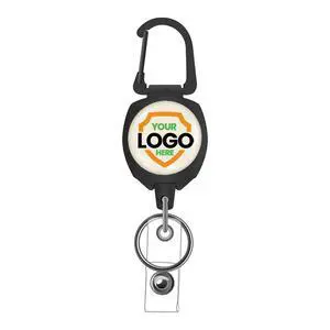 5 Pack - Heavy Duty Custom Badge Reel Photo or Logo Personalized Sidekick Retractable Carabiner Badge Holder - Durable Customized No Twist ID Retractor w/Key Ring and I'd Card Clip 5 Pack - Heavy Duty Custom Badge Reel Photo or Logo Personalized Sidekick Retractable Carabiner Badge Holder - Durable Customized No Twist ID Retractor w/Key Ring and I'd Card Clip