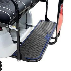 for MadJax Gen 150, GTW MACH1 or MODZ Flip4 Rear Seat | Fits MadJax Genesis 150 GTW MACH1 MODZ Flip4 Rear Seat Kit Steps, 41" x 12", Full Coverage Floor Liner, Double Diamond Design for MadJax Gen 150, GTW MACH1 or MODZ Flip4 Rear Seat | Fits MadJax Genesis 150 GTW MACH1 MODZ Flip4 Rear Seat Kit Steps, 41" x 12", Full Coverage Floor Liner, Double Diamond Design