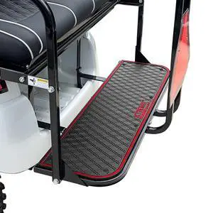 for MadJax Gen 150, GTW MACH1 or MODZ Flip4 Rear Seat | Fits MadJax Genesis 150 GTW MACH1 MODZ Flip4 Rear Seat Kit Steps, 41" x 12", Full Coverage Floor Liner, Double Diamond Design for MadJax Gen 150, GTW MACH1 or MODZ Flip4 Rear Seat | Fits MadJax Genesis 150 GTW MACH1 MODZ Flip4 Rear Seat Kit Steps, 41" x 12", Full Coverage Floor Liner, Double Diamond Design