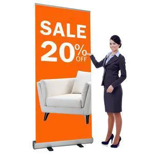 40"x80" HEAVY-DUTY Retractable Roll Up Banner Stand with Padded Canvas Bag(Only hardware) 40"x80" HEAVY-DUTY Retractable Roll Up Banner Stand with Padded Canvas Bag(Only hardware)