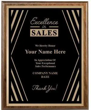 Custom Plaque, 8x10 Recognition Trophy Corporate Award Custom Plaque, 8x10 Recognition Trophy Corporate Award