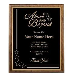 Custom Plaque, 8x10 Recognition Trophy Corporate Award Custom Plaque, 8x10 Recognition Trophy Corporate Award