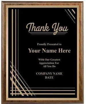 Custom Plaque, 8x10 Recognition Trophy Corporate Award Custom Plaque, 8x10 Recognition Trophy Corporate Award