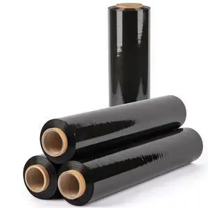 Packing Stretch Wrap Industrial Grade for Moving | Heavy Duty 4 Pack | 18 x 1500 FT - 80 Gauge Thick | Wrap Roll Ideal for Furniture, Pallets | Black Packing Stretch Wrap Industrial Grade for Moving | Heavy Duty 4 Pack | 18 x 1500 FT - 80 Gauge Thick | Wrap Roll Ideal for Furniture, Pallets | Black
