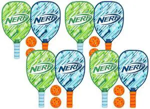 2 Player Pickleball Paddle Set - Youth Pickleball Equipment Set - (2) Wooden Paddles with Foam Grips + (2) Outdoor Balls for Kids - Carry Bag Included 2 Player Pickleball Paddle Set - Youth Pickleball Equipment Set - (2) Wooden Paddles with Foam Grips + (2) Outdoor Balls for Kids - Carry Bag Included