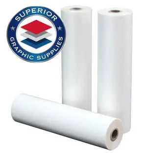 PET Laminating Film Roll Premium Quality 18 Inches X 250 Feet - 1 Inch Core, 3 Mil / 0.003" Thick, Clear Gloss, 2 Roll Pack PET Laminating Film Roll Premium Quality 18 Inches X 250 Feet - 1 Inch Core, 3 Mil / 0.003" Thick, Clear Gloss, 2 Roll Pack