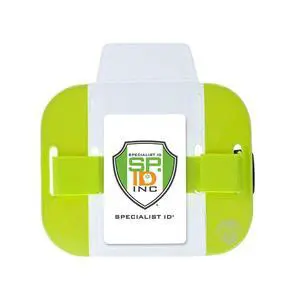 20 Pack - High Visibility Bright Neon Armband ID Card Badge Holders - Secure Top Loading with Adjustable Elastic Band - HI VIS Arm Bands for Work or Ski Passes by (Yellow) 20 Pack - High Visibility Bright Neon Armband ID Card Badge Holders - Secure Top Loading with Adjustable Elastic Band - HI VIS Arm Bands for Work or Ski Passes by (Yellow)