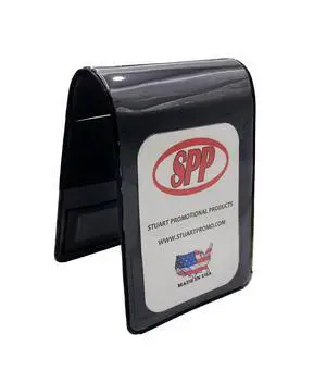 50 Pack Magnetic Card Holder. A top Slit on Each Side for Duel Cards. Fits Easily Over Your Belt or Shirt Pocket. Lightweight. Fits 2 1/2" x 3 3/4" ID Cards. Made in Brooksville Florida USA 50 Pack Magnetic Card Holder. A top Slit on Each Side for Duel Cards. Fits Easily Over Your Belt or Shirt Pocket. Lightweight. Fits 2 1/2" x 3 3/4" ID Cards. Made in Brooksville Florida USA