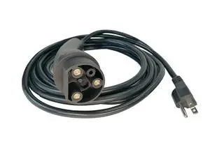 Charging Power Cord Assembly for D2, D3, D5 & D-Max EV Golf Cart, UL Listed, Replaces OEM# 2.04.0620 (Black 16.4ft) Charging Power Cord Assembly for D2, D3, D5 & D-Max EV Golf Cart, UL Listed, Replaces OEM# 2.04.0620 (Black 16.4ft)