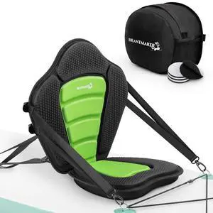 Thickened Kayak Seat, Universal Paddle Seat with 3 Color | Extra-Thick Cushion, High-Back Support, Universal Fit, Secure Fit, Large Splash-Resistant Storage Bag, 120 kg Load Capacity Thickened Kayak Seat, Universal Paddle Seat with 3 Color | Extra-Thick Cushion, High-Back Support, Universal Fit, Secure Fit, Large Splash-Resistant Storage Bag, 120 kg Load Capacity