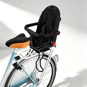 Rear Child Bike Seat, Kids Bicycle Back Seat Safe Rear Mount Child Bike Seat Fits All Bicycle Rear Frames, for 2-5 Years Old, 60lbs Rear Child Bike Seat, Kids Bicycle Back Seat Safe Rear Mount Child Bike Seat Fits All Bicycle Rear Frames, for 2-5 Years Old, 60lbs