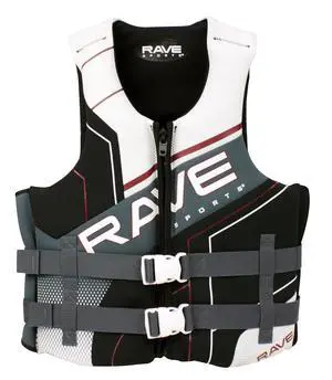 Adult Neoprene Life Vest PFD, USCG Approved Type III PFD Adult Neoprene Life Vest PFD, USCG Approved Type III PFD