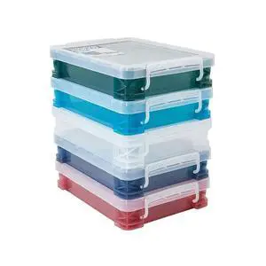 Document Boxes, Assorted Colors, 5 Pack Document Boxes, Assorted Colors, 5 Pack