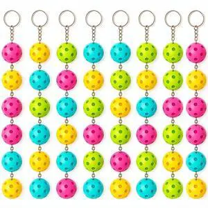 Pickleball Keychain Set 8/16/24/48 Pack - Fun Unique Gifts for Women Men & Lovers - Bulk Team Accessories Party Favors Pickleball Keychain Set 8/16/24/48 Pack - Fun Unique Gifts for Women Men & Lovers - Bulk Team Accessories Party Favors