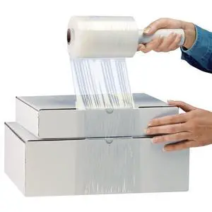 5" x 1,000 FT - 80 Gauge, 12 Pack Shrink Film. Shrink Mini Wrap with Dispenser, Pallet Wrap, Stretch Film Plastic Wrap - Industrial Strength Hand Stretch Wrap 5" x 1,000 FT - 80 Gauge, 12 Pack Shrink Film. Shrink Mini Wrap with Dispenser, Pallet Wrap, Stretch Film Plastic Wrap - Industrial Strength Hand Stretch Wrap