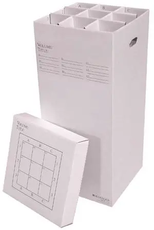 MGR-37-9 Roll File Storage Box - Corrugated 37x17.5x17.5 With 9 Compartments To Manage All Types of Documents up to 36 Inches Long MGR-37-9 Roll File Storage Box - Corrugated 37x17.5x17.5 With 9 Compartments To Manage All Types of Documents up to 36 Inches Long