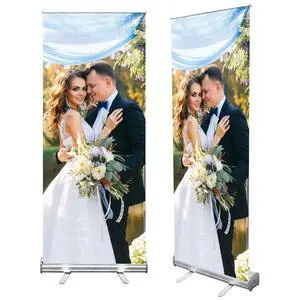 Custom Retractable Banner with Aluminum Frame, Personalized Roll Up Banner, Full Color Pop Up Display Sign - For Events, Promotion, Advertising, 33"x81" (Design 2) Custom Retractable Banner with Aluminum Frame, Personalized Roll Up Banner, Full Color Pop Up Display Sign - For Events, Promotion, Advertising, 33"x81" (Design 2)