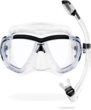 High Performance Snorkeling Kit - Adult Diving Mask and Snorkel - Big Eyes & Supernova Dry- Designed in Italy High Performance Snorkeling Kit - Adult Diving Mask and Snorkel - Big Eyes & Supernova Dry- Designed in Italy