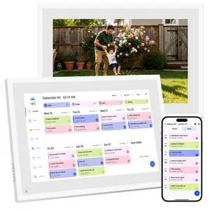 Digital Calendar 10.1", Smart Calendar Planner & Chore Charts, 1080P Full HD Interactive Touchscreen for Family Planner Display, Smart Family Calendar, Desk Mount, Gifts for Women Men Digital Calendar 10.1", Smart Calendar Planner & Chore Charts, 1080P Full HD Interactive Touchscreen for Family Planner Display, Smart Family Calendar, Desk Mount, Gifts for Women Men