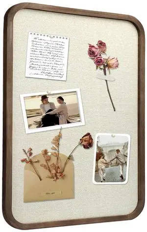 Linen Bulletin Board, Pin Board for Walls, Fabric Bulletin Board, Large Pin Board for Home Kitchen Office Decorative, 20"x30" Linen Brown Wood Frame Cork Board(BN-5075) Linen Bulletin Board, Pin Board for Walls, Fabric Bulletin Board, Large Pin Board for Home Kitchen Office Decorative, 20"x30" Linen Brown Wood Frame Cork Board(BN-5075)