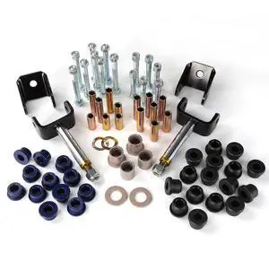 Club Car DS Deluxe Golf Cart Front and Rear End Repair Bushing Kits, Club Car Front End Rebuild Kit for Club Car DS 1993-Up Club Car DS Deluxe Golf Cart Front and Rear End Repair Bushing Kits, Club Car Front End Rebuild Kit for Club Car DS 1993-Up