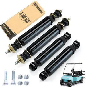 Golf Cart Shock Absorbers Kit for Club Car DS Electric 1981-up and Gas 1997-up, Front Rear Shocks Replace OEM 1014235 1015813 1010991 1012183 1014236 1013164 Golf Cart Shock Absorbers Kit for Club Car DS Electric 1981-up and Gas 1997-up, Front Rear Shocks Replace OEM 1014235 1015813 1010991 1012183 1014236 1013164